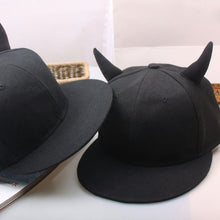 Men Women Adjustable Baseball Ox Horn Hat Flat Along The Hip-hop Cap ELY