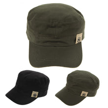 Men Women Army Cadet Plain Hat Military Star Adjustable Army Visors ELY