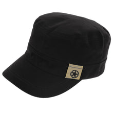 Men Women Army Cadet Plain Hat Military Star Adjustable Army Visors ELY