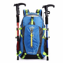 Nylon Waterproof Climbing Bag Women Men Professional Mountaineering 40L Capacity Backpack ELY