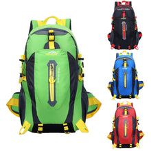 Nylon Waterproof Climbing Bag Women Men Professional Mountaineering 40L Capacity Backpack ELY