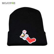 Women Men Beanie Hat Warm Knit Cap Hats for Christmas Gift Cotton Knitting Stitchwork Gorro Slouch Skullies Bonnet ELY
