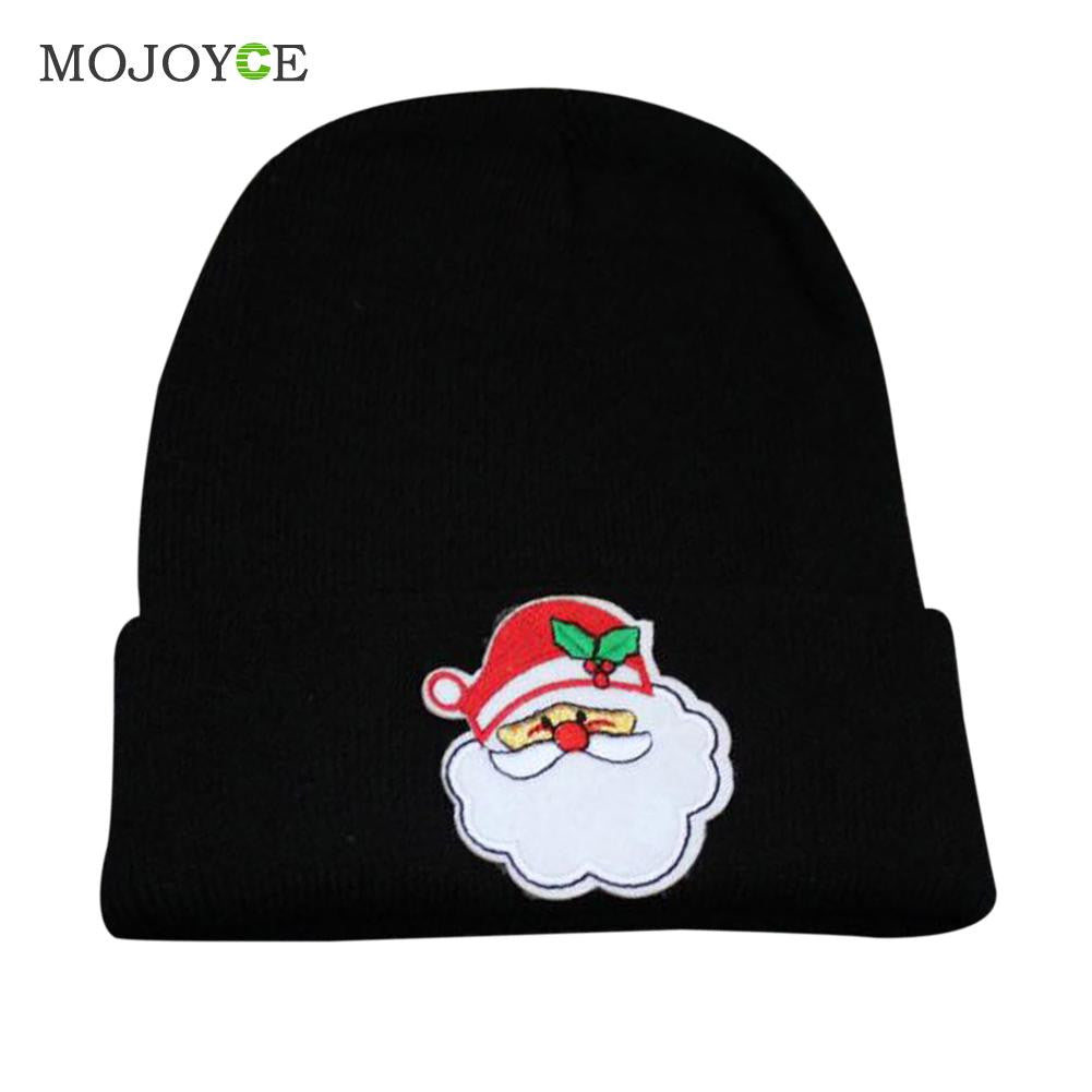 Women Men Beanie Hat Warm Knit Cap Hats for Christmas Gift Cotton Knitting Stitchwork Gorro Slouch Skullies Bonnet ELY