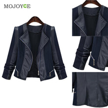 Vintage Black Faux Leather Jacket Women Slim Biker PU Soft Leather Jacket Women Zipper Coat Biker Jacket Chaquetas Mujer ELY
