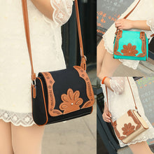 Vintage Floral Print Women Bag PU Women Messenger Bags Women Leather Handbag Small Shoulder Crossbody Bag Bolsa Feminina 1STL ELY