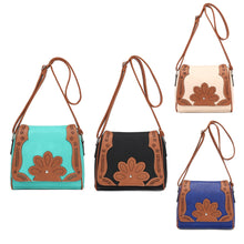 Vintage Floral Print Women Bag PU Women Messenger Bags Women Leather Handbag Small Shoulder Crossbody Bag Bolsa Feminina 1STL ELY
