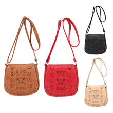Vintage Hollow Out Women Leather Shoulder Handbags Small Messenger Bags Lady Shoulder Crossbody Bags Bolsa feminina1STL ELY