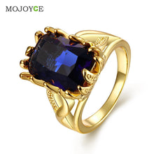 Vintage Lovers Jewelry Accessories Ring Nickle Free Antiallergic Jewelry 24K Plated zircon Ring 1STL ELY