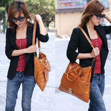 Vintage PU Women Bag Satchel Hobo Women Leather Handbag Shoulder Bag Shopper Bags Cross Body Shopping Bag 1STL ELY