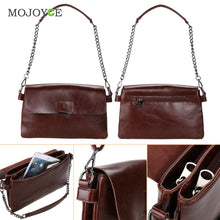 Vintage Retro Designer Women Leather Handbags Cattlehide Leather Crossbody Shoulder Bag Lady Purse Small Women Messenger Bags ELY
