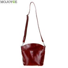 Vintage Retro Women Leather Handbags Cattlehide Leather Crossbody Shoulder Bag Lady Purse Top-Handle Clutch Crossbody Bags ELY