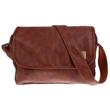 Vintage Women Leather Hangbag Satchel Schoolbag PU Crossbody Shoulder Women Bag Women Messenger Bag Clutch Bolsa Feminina ELY