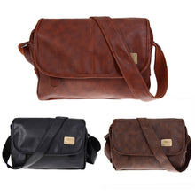 Vintage Women Leather Hangbag Satchel Schoolbag PU Crossbody Shoulder Women Bag Women Messenger Bag Clutch Bolsa Feminina ELY