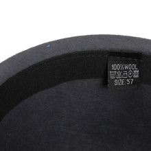 Vintage Women Men Woolen Roll Brim Bowler Hats Billycock Decent 1STL ELY