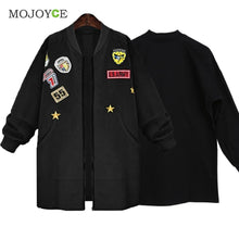 Warm Long Bomber Jacket Women Coat Slim Parka Baseball Jacket Army Green Black Long Overcoat Plus Size 1STL ELY