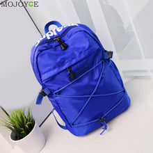 Waterproof Nylon Leisure Backpack Braid Knitting Backpack Travel Backpacks School Bag Women Drawstring Bags Mochila Feminina ELY