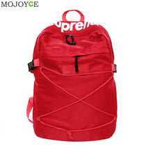 Waterproof Nylon Leisure Backpack Braid Knitting Backpack Travel Backpacks School Bag Women Drawstring Bags Mochila Feminina ELY