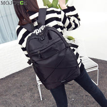 Waterproof Nylon Leisure Backpack Braid Knitting Backpack Travel Backpacks School Bag Women Drawstring Bags Mochila Feminina ELY