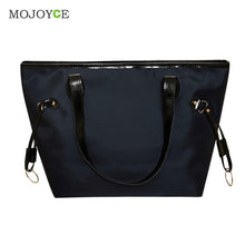 Waterproof Nylon and Leather Women Handbag Women Messenger Bags Handbag Famous Brand Large Tote Hobos Ladies Crossbody Bag ELY