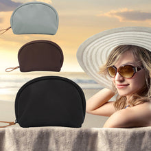 Waterproof Travel Comestic Case Semicircle Shaped Makeup Bag Portable Comestic Wash Bag Pouch Toiletry Case Portable Makeup Case ELY