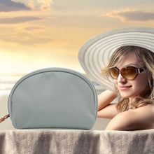 Waterproof Travel Comestic Case Semicircle Shaped Makeup Bag Portable Comestic Wash Bag Pouch Toiletry Case Portable Makeup Case ELY
