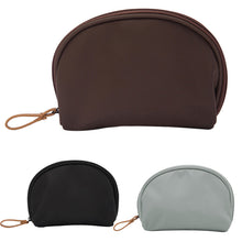 Waterproof Travel Comestic Case Semicircle Shaped Makeup Bag Portable Comestic Wash Bag Pouch Toiletry Case Portable Makeup Case ELY