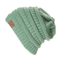 Bubble Knit Slouchy Baggy Beanie Oversize Hat Ski Slouchy Cap Skull Knitted Hats for Women Gorro Hat Gorro ELY