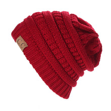 Bubble Knit Slouchy Baggy Beanie Oversize Hat Ski Slouchy Cap Skull Knitted Hats for Women Gorro Hat Gorro ELY