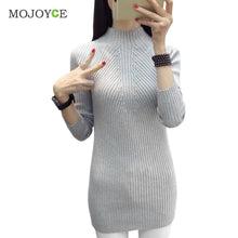 Women Sweaters and Pullover Long Sleeve Knit BodyCon Slim Party Sweater Mini Casual One Size Sweaters Pullover Pull Femme ELY