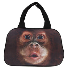 Women 3D Animal Totes Casual Rivet Shoulder Bags Large Capcity Shopping Bags ELY