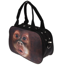 Women 3D Animal Totes Casual Rivet Shoulder Bags Large Capcity Shopping Bags ELY