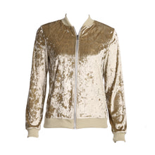 Women Velvet Basic Thermal Solid Coat Top Zipper Stand Casual Jackets Ladies Coats Chaquetas Mujer ELY