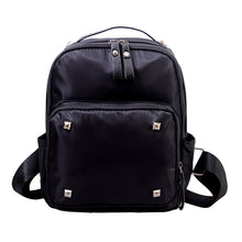 Women Backpack Girl School nylon Leather Shoulder Bag Rucksack bag 1STL ELY