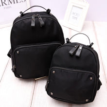 Women Backpack Girl School nylon Leather Shoulder Bag Rucksack bag 1STL ELY