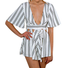 Women Clubwear V-Neck Playsuit Bodycon Party Jumpsuit Romper Trousers 1STL ELY