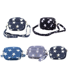 Women Clutches Women Canvas Bags Mini Small Messenger Shoulder Bag Ladies Star Printed Casual CrossBody Handbag ELY