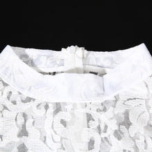 Women Elegant Party High Waist Sleeveless White Asymmetrical Dress 1STL ELY
