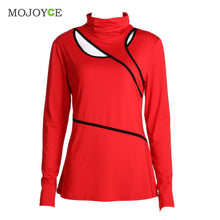 Women Hollow Out T Shirt Long Sleeve Slim Fit Solid Crop Top Tee Shirt Ladies Women Top Hollow Out Tee Solid Blusas Femininas ELY