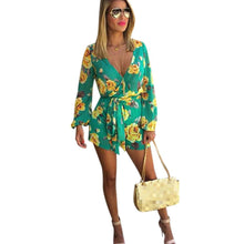 Women Lady Clubwear Flora Playsuit Bodycon Party Jumpsuit Romper Trousers we love jumpsuit for beautiful life ELY