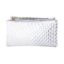 Women Lady Leather Clutch Wallet Plaid Candy Color Long PU Card Holder Women Purse Bag Casual Handbag Zipper Clutch Wallet 1STL ELY