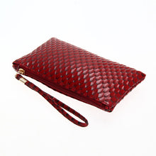 Women Lady Leather Clutch Wallet Plaid Candy Color Long PU Card Holder Women Purse Bag Casual Handbag Zipper Clutch Wallet 1STL ELY
