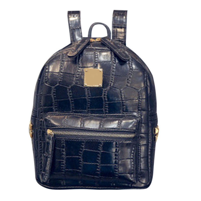 Women Leather Backpacks Daypack School Bags For Teenagers Girls Shoulder Bag Travel Bagpack Bolsas Mochilas Femininas1STL ELY