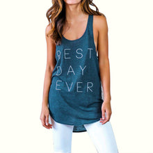 Women Loose Letter Print Crop Top Casual Sleeveless Blusa Cropped Vest Shirt Tank tops Crops for T-shirt 1STL ELY