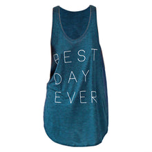 Women Loose Letter Print Crop Top Casual Sleeveless Blusa Cropped Vest Shirt Tank tops Crops for T-shirt 1STL ELY
