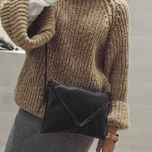 Women Messenger Bags Knitting Women Leather Handbags Ladies Small Cross Body Shoulder Bags Bolsas Sac A Main Women Clutches ELY