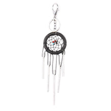 Women Opal Natural Stone Dream Catcher Charms Keychain Charming Tassel Shaped Keychain Jewelry Accessories Dream Catcher ELY