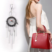 Women Opal Natural Stone Dream Catcher Charms Keychain Charming Tassel Shaped Keychain Jewelry Accessories Dream Catcher ELY