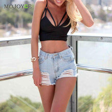 Women Slim Clubwear Tank Deep V Bodycon Top Vest Cut Out Womens Cotton Bra Women Girl Lady Sexy Padded Bra Crop Tops 1STL ELY