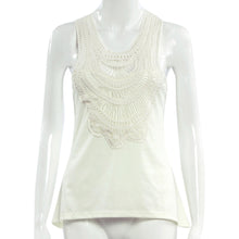 Women Lace Vest Top Sleeveless Casual Blouse Tank Shirt T-Shirt Tops 1STL ELY