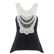 Women Lace Vest Top Sleeveless Casual Blouse Tank Shirt T-Shirt Tops 1STL ELY